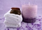 lavender aroma candle